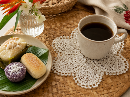 Ani Heirloom Lace Coaster Set