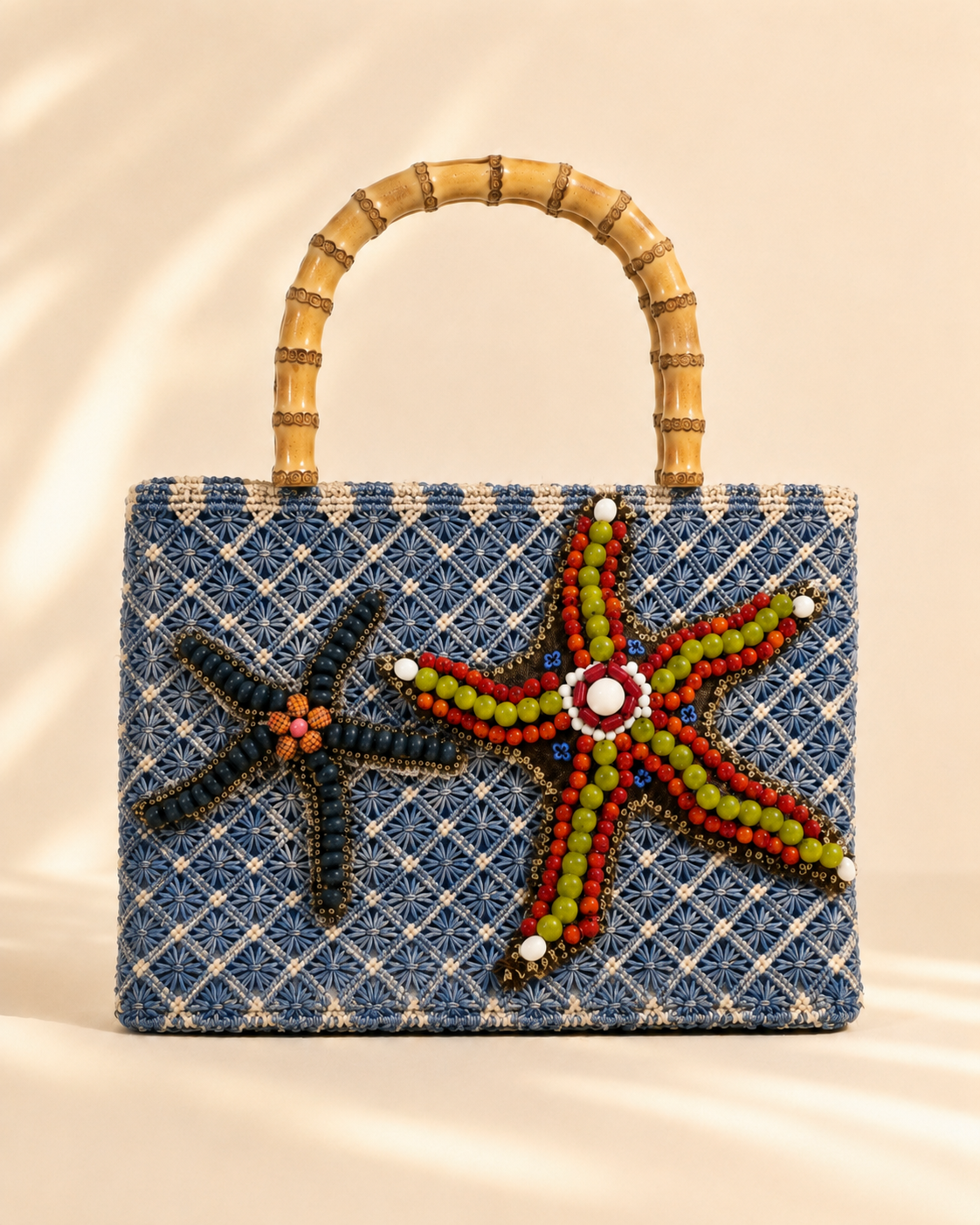Cynthia VII Abaca Macrame Bag