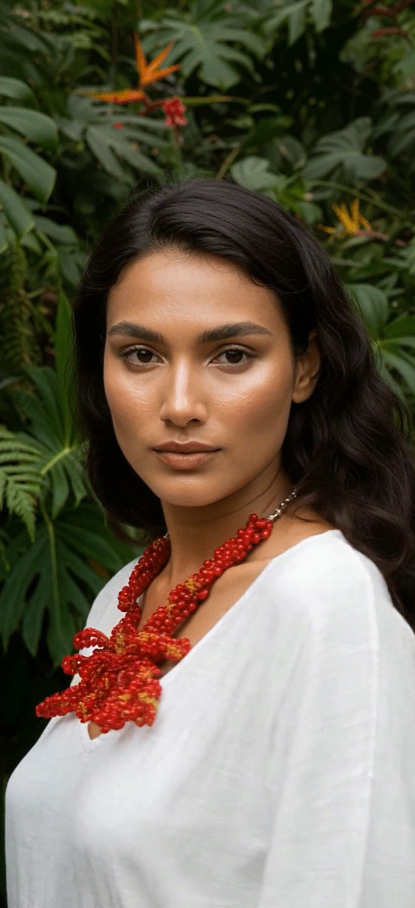 Maria Ana Faux Coral Neckpiece