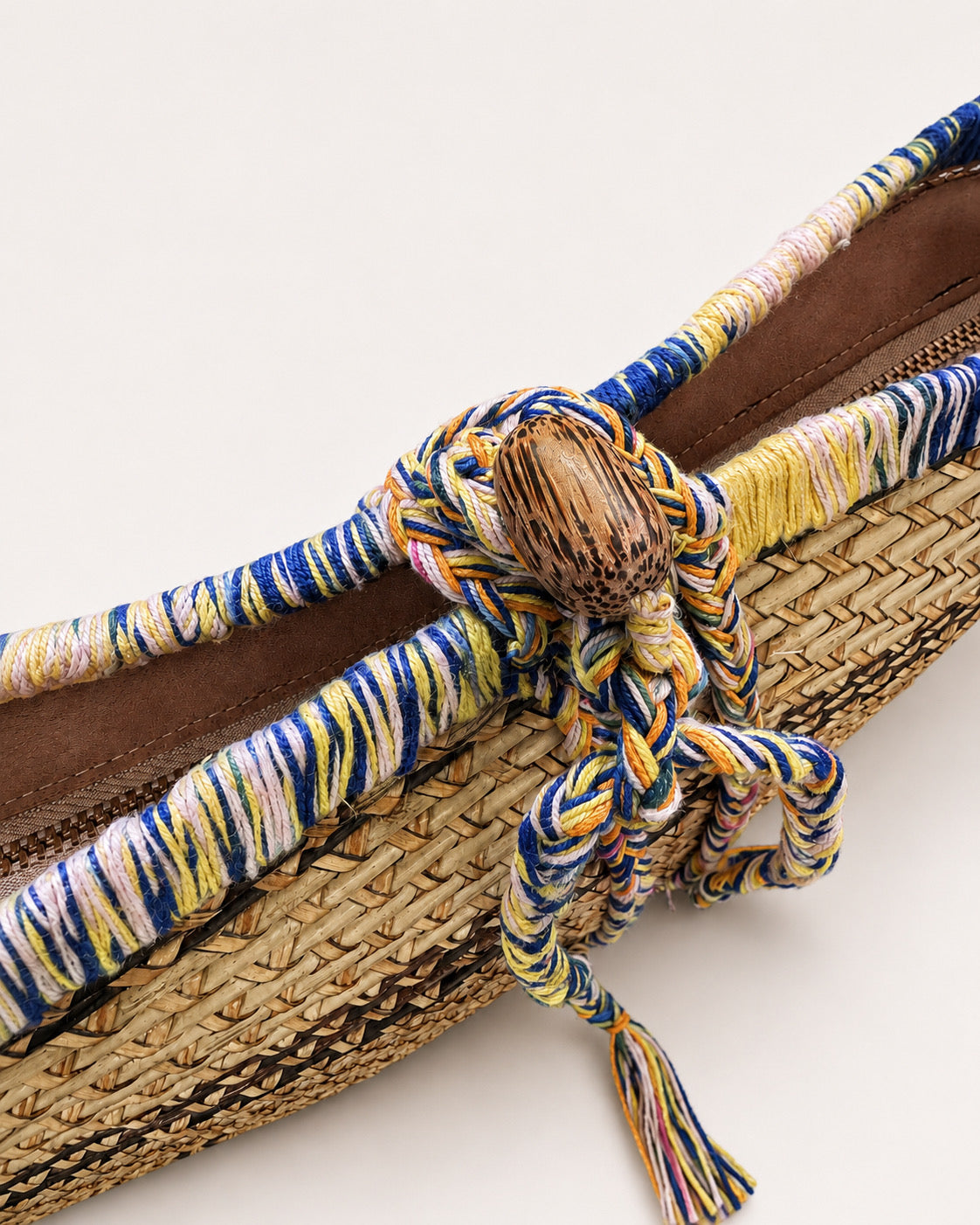 Francesca II Nito Vine Clutch Bag