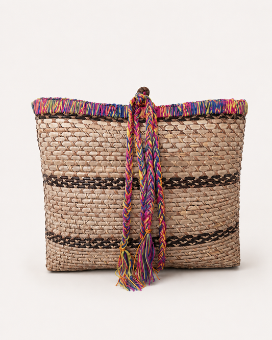 Francesca III Nito Vine Clutch Bag