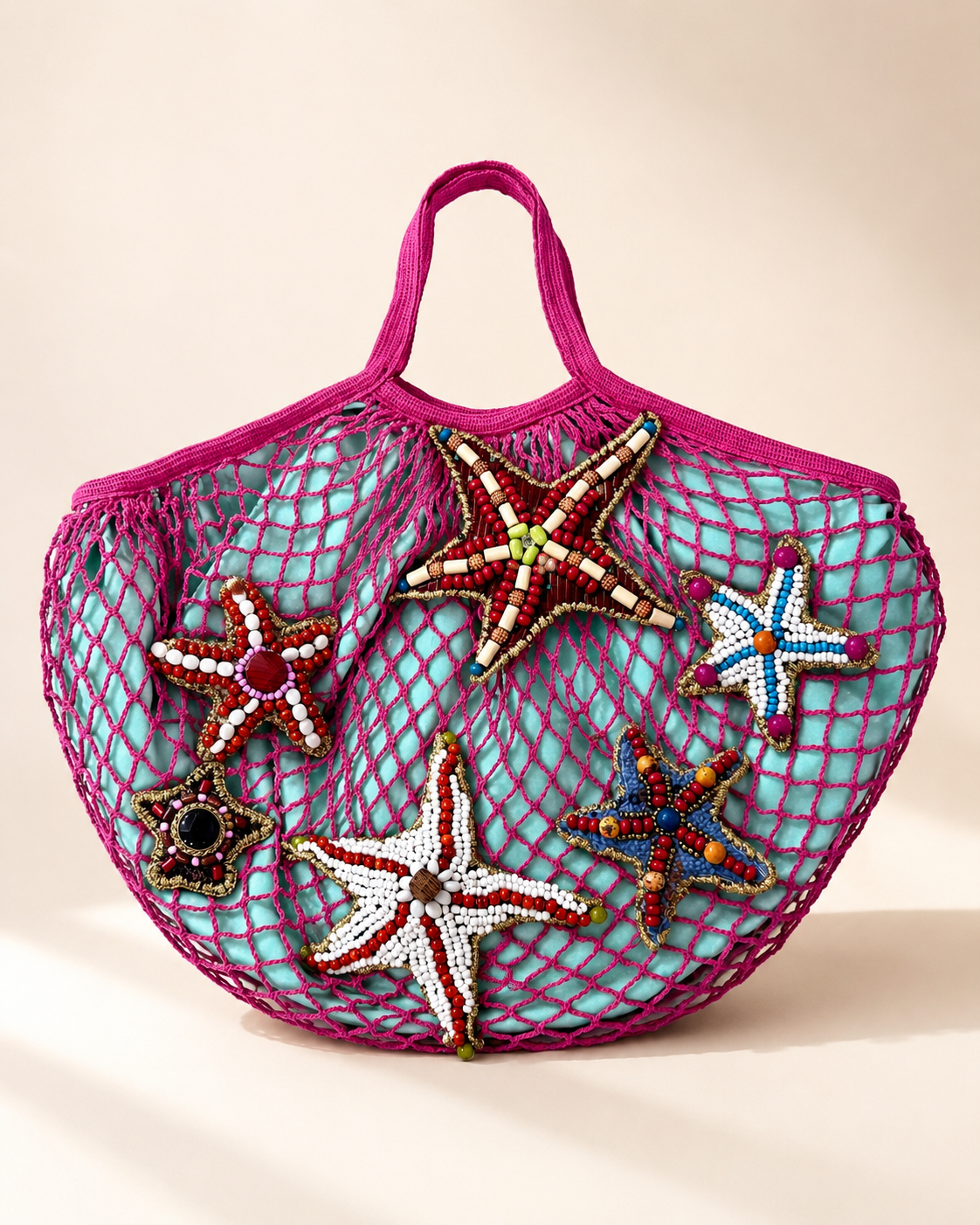 Bridget X Pink Net Bag