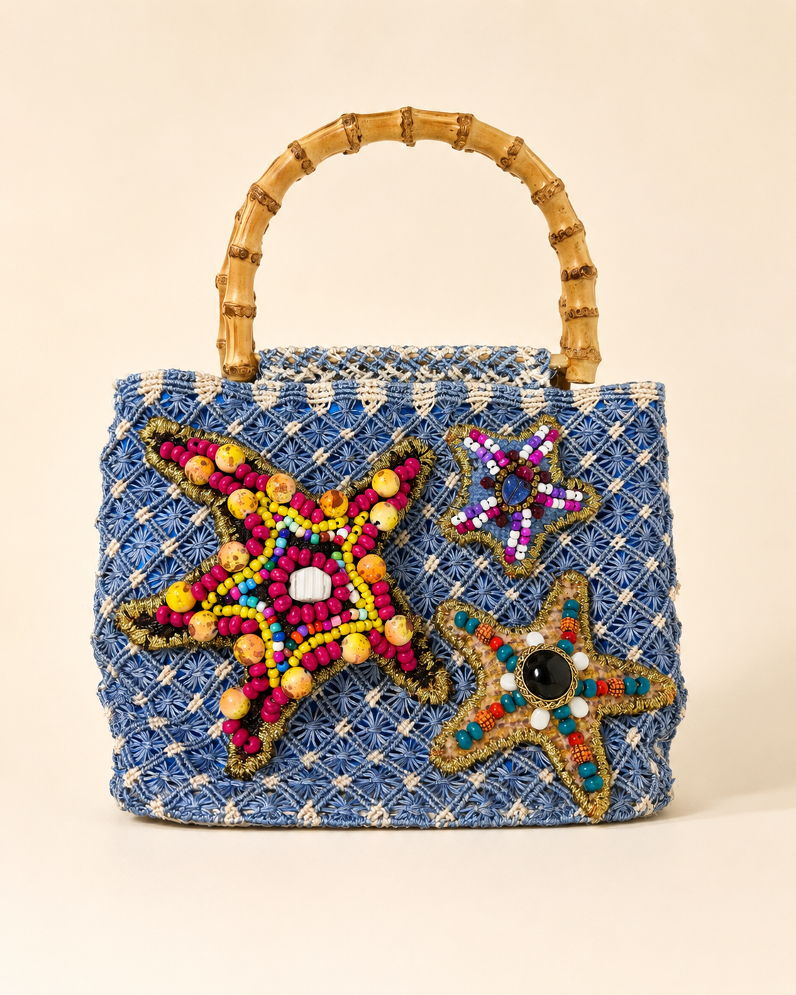 Cynthia VIII Abaca Macrame Bag
