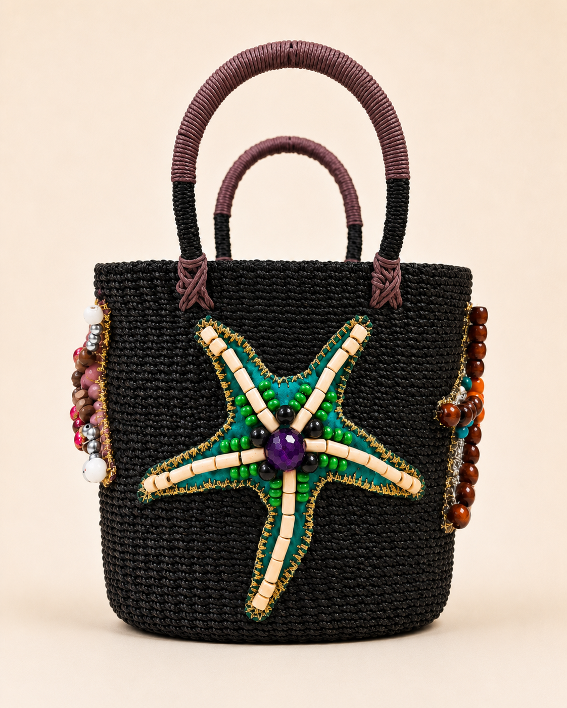 Mari VIII Abaca Bucket bag