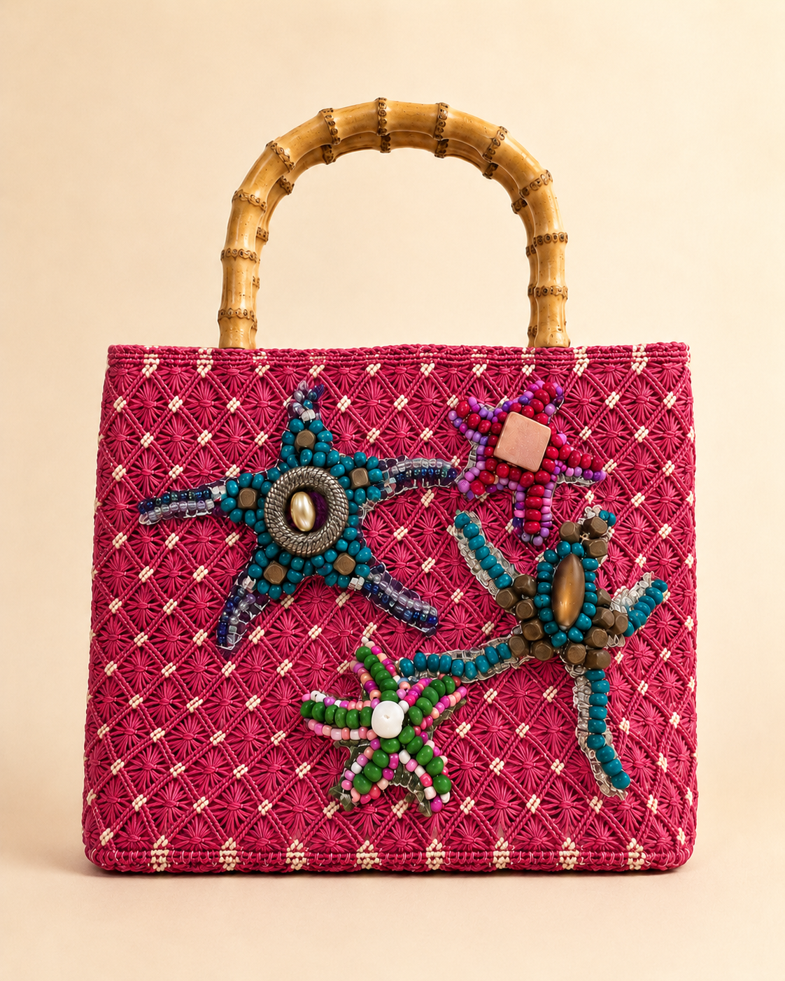 Karima III Abaca Macrame Bag