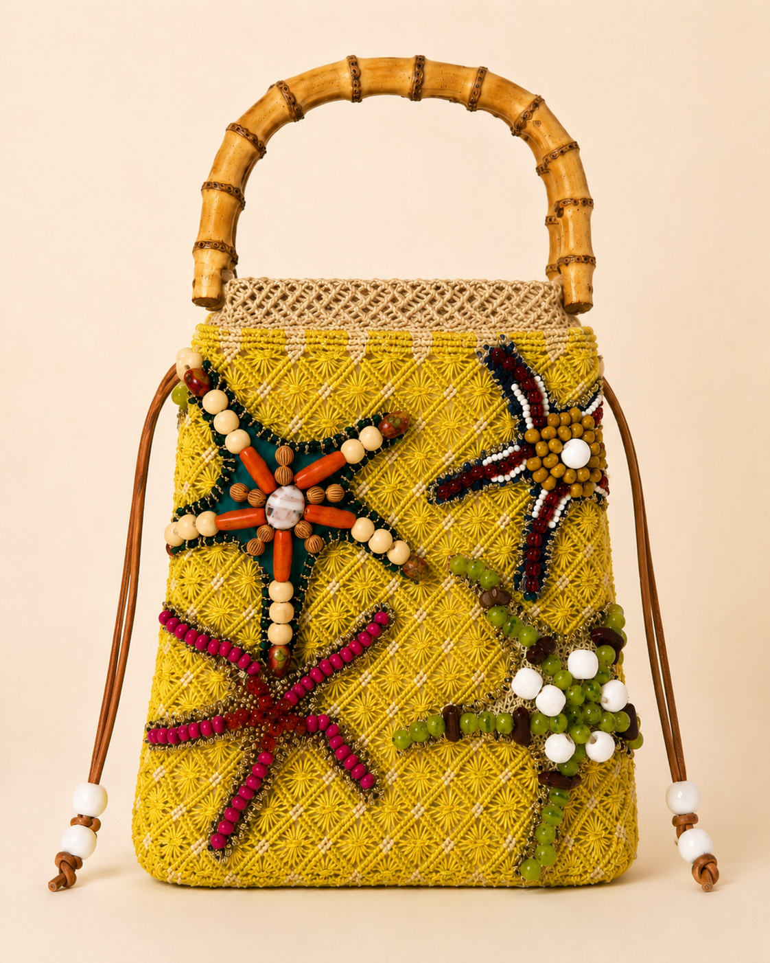 Socorro I Abaca macrame bag