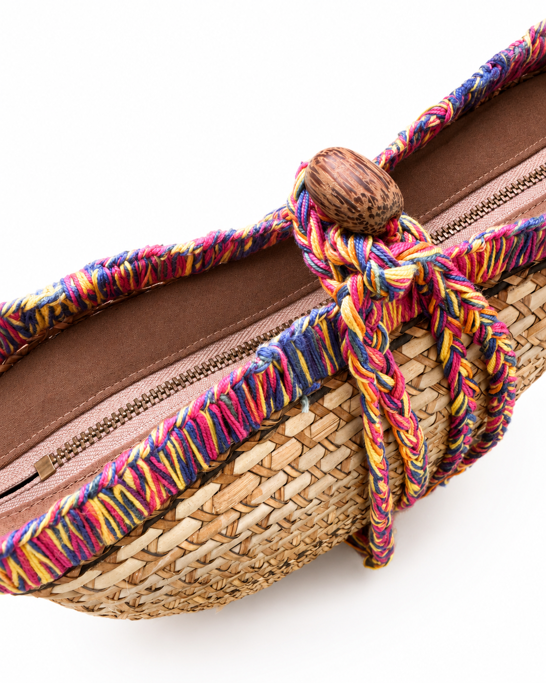 Francesca III Nito Vine Clutch Bag