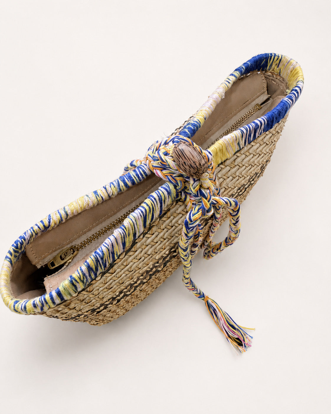 Francesca II Nito Vine Clutch Bag